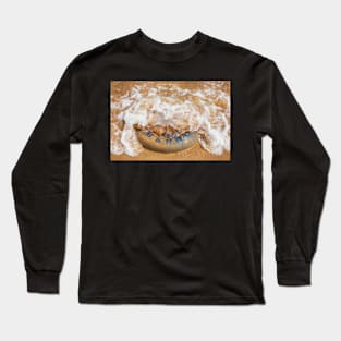 Barrel Jellyfish on Barafundle Bay, Pembrokeshire Long Sleeve T-Shirt